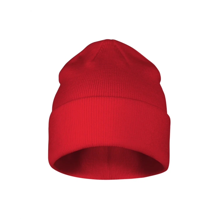 Gorro beanie MALFINI en punto de costillas, sin etiqueta, listo para personalizar con bordado o impresión digital