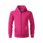 Felpa bambino aperta con zip e cappuccio