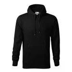 Sudadera gris con capucha MALFINI mod. Cape, bolsillo canguro, personalizable con logo