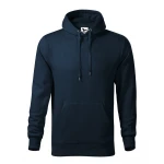 Sudadera gris con capucha MALFINI mod. Cape, bolsillo canguro, personalizable con logo