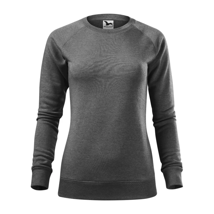 Sudadera mujer MALFINI Merger en mezcla de algodón con cuello raglan personalizable