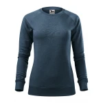 Sudadera mujer MALFINI Merger en mezcla de algodón con cuello raglan personalizable