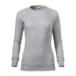 Sudadera mujer MALFINI Merger en mezcla de algodón con cuello raglan personalizable