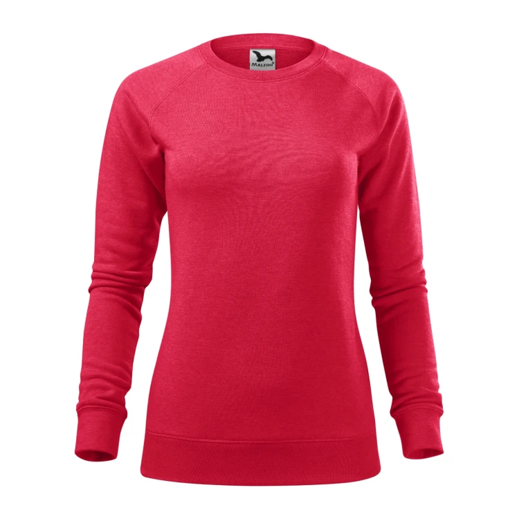 Sudadera mujer MALFINI Merger en mezcla de algodón con cuello raglan personalizable