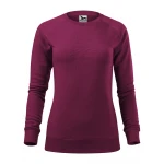 Sudadera mujer MALFINI Merger en mezcla de algodón con cuello raglan personalizable