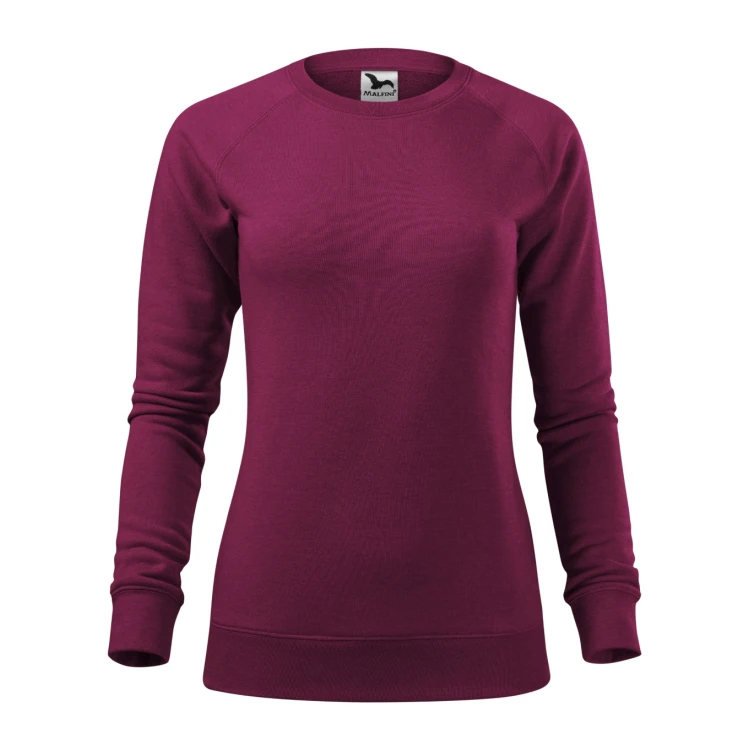 Sudadera mujer MALFINI Merger en mezcla de algodón con cuello raglan personalizable