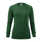 Sudadera mujer MALFINI Merger en mezcla de algodón con cuello raglan personalizable