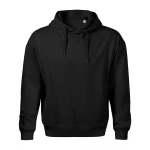 Sudadera con capucha MALFINI Moon en algodón-poliéster con forro peinado y bolsillos canguro, personalizable con logo