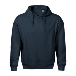 Sudadera con capucha MALFINI Moon en algodón-poliéster con forro peinado y bolsillos canguro, personalizable con logo