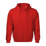 Sudadera con capucha MALFINI Moon en algodón-poliéster con forro peinado y bolsillos canguro, personalizable con logo
