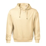 Sudadera con capucha MALFINI Moon en algodón-poliéster con forro peinado y bolsillos canguro, personalizable con logo