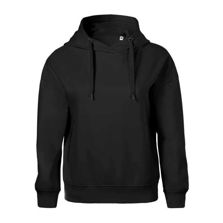 Sudadera mujer con capucha, bolsillos canguro y forro interior cardado, sin etiqueta