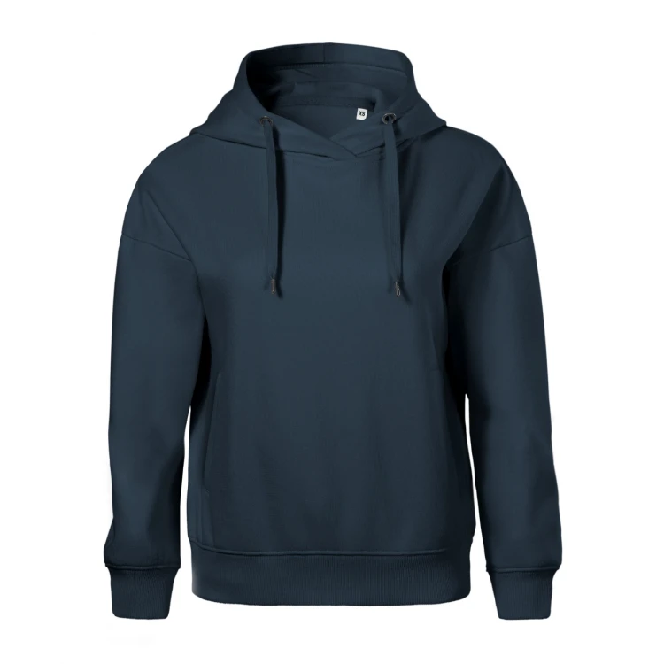 Sudadera mujer con capucha, bolsillos canguro y forro interior cardado, sin etiqueta