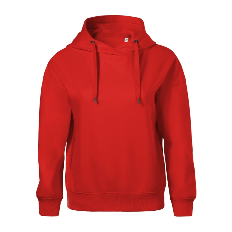 Sudadera mujer con capucha, bolsillos canguro y forro interior cardado, sin etiqueta