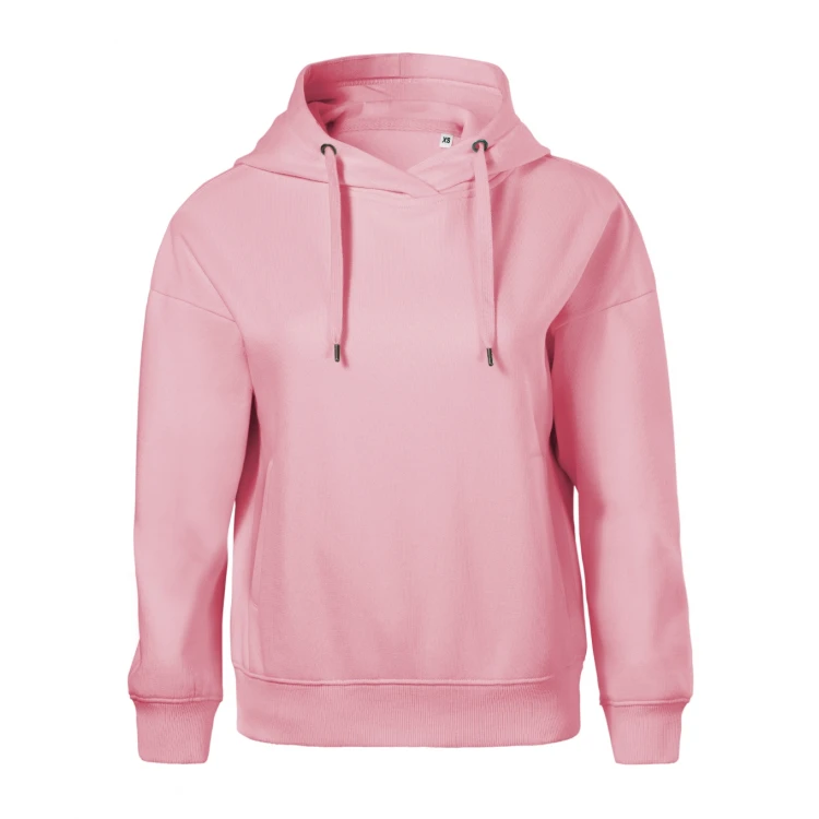 Sudadera mujer con capucha, bolsillos canguro y forro interior cardado, sin etiqueta