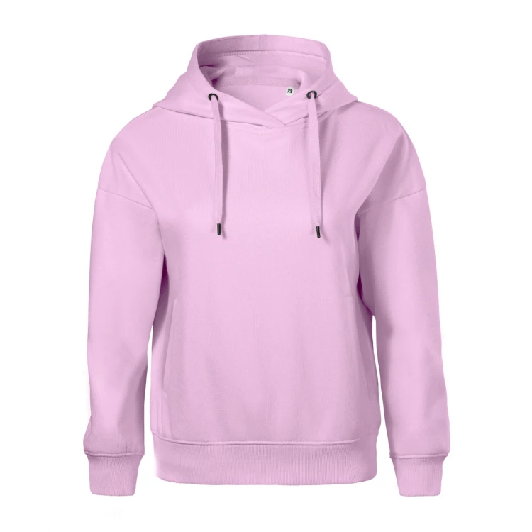 Sudadera mujer con capucha, bolsillos canguro y forro interior cardado, sin etiqueta