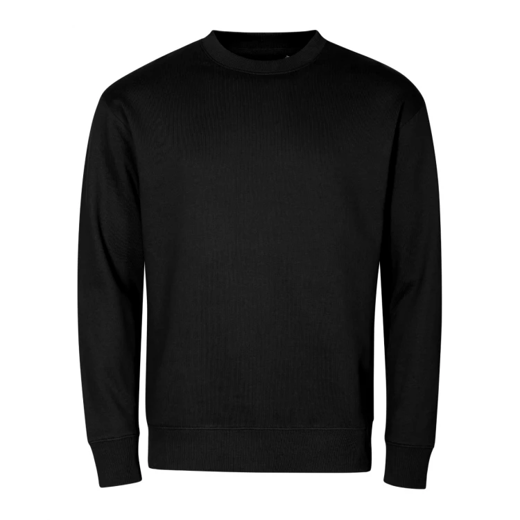 Sudadera cuello redondo MALFINI Crew gris para personalizar con logo