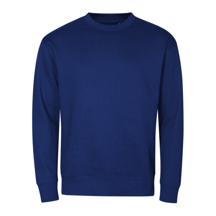 Sudadera cuello redondo MALFINI Crew gris para personalizar con logo