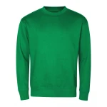 Sudadera cuello redondo MALFINI Crew gris para personalizar con logo
