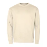 Sudadera cuello redondo MALFINI Crew gris para personalizar con logo
