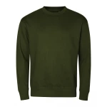 Sudadera cuello redondo MALFINI Crew gris para personalizar con logo