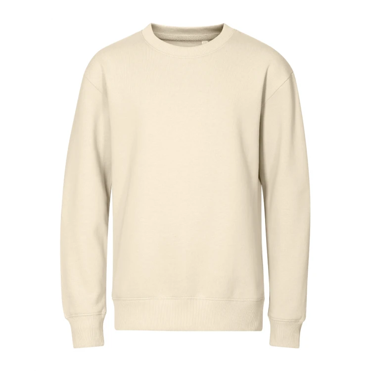 Sudadera infantil MALFINI Crew con cuello redondo en tejido de algodón mezclado, vista frontal, disponible en varios colores