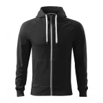 Sudadera con capucha y cierre completo MALFINI mod. Voyage en algodón, disponible en amplia gama de colores, para personalizar con logo