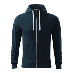 Sudadera con capucha y cierre completo MALFINI mod. Voyage en algodón, disponible en amplia gama de colores, para personalizar con logo