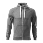 Sudadera con capucha y cierre completo MALFINI mod. Voyage en algodón, disponible en amplia gama de colores, para personalizar con logo