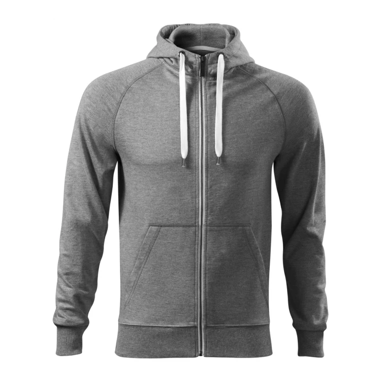 Sudadera con capucha y cierre completo MALFINI mod. Voyage en algodón, disponible en amplia gama de colores, para personalizar con logo