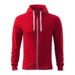 Sudadera con capucha y cierre completo MALFINI mod. Voyage en algodón, disponible en amplia gama de colores, para personalizar con logo