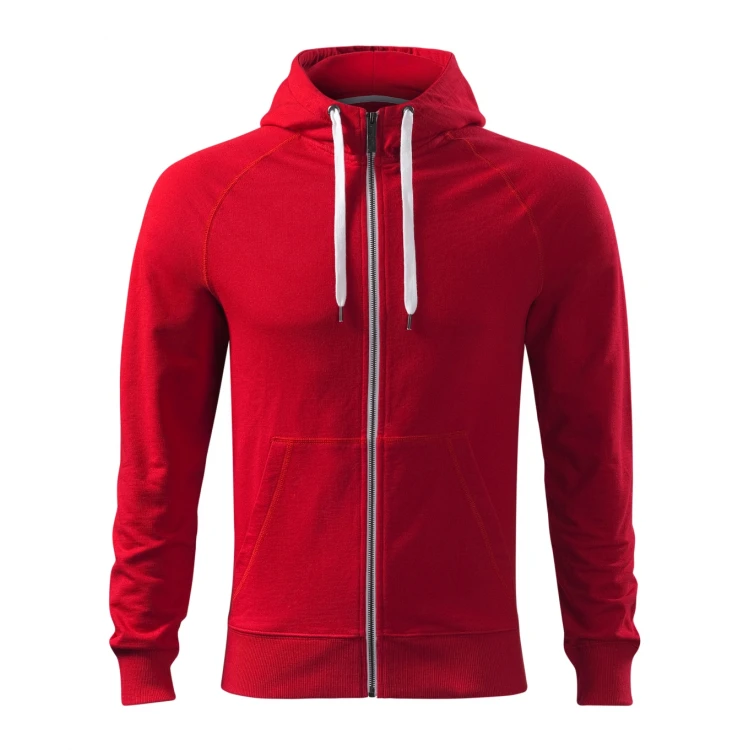 Sudadera con capucha y cierre completo MALFINI mod. Voyage en algodón, disponible en amplia gama de colores, para personalizar con logo