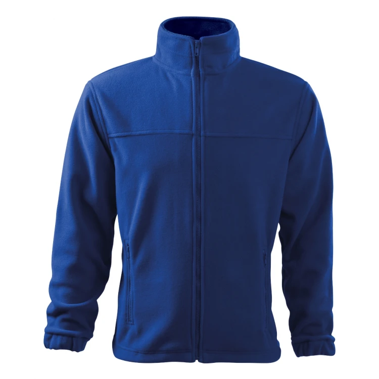 Chaqueta de forro polar para hombre RIMECK Jacket gris con cremallera integral, vista frontal