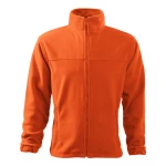 Chaqueta de forro polar para hombre RIMECK Jacket gris con cremallera integral, vista frontal
