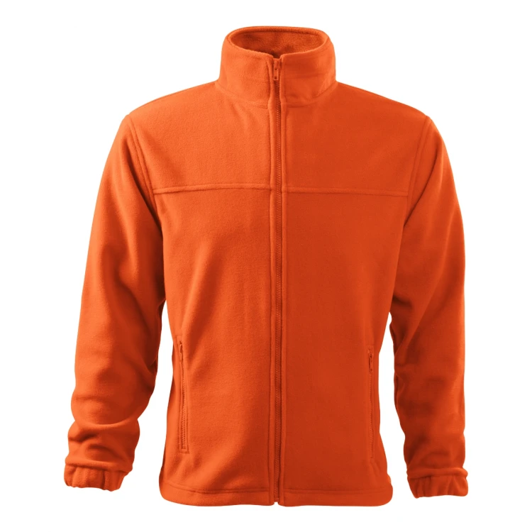 Chaqueta de forro polar para hombre RIMECK Jacket gris con cremallera integral, vista frontal