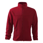 Chaqueta de forro polar para hombre RIMECK Jacket gris con cremallera integral, vista frontal
