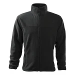 Chaqueta de forro polar para hombre RIMECK Jacket gris con cremallera integral, vista frontal