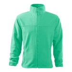 Chaqueta de forro polar para hombre RIMECK Jacket gris con cremallera integral, vista frontal