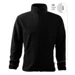 Chaqueta de forro polar para hombre RIMECK Jacket gris con cremallera integral, vista frontal