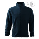 Chaqueta de forro polar para hombre RIMECK Jacket gris con cremallera integral, vista frontal
