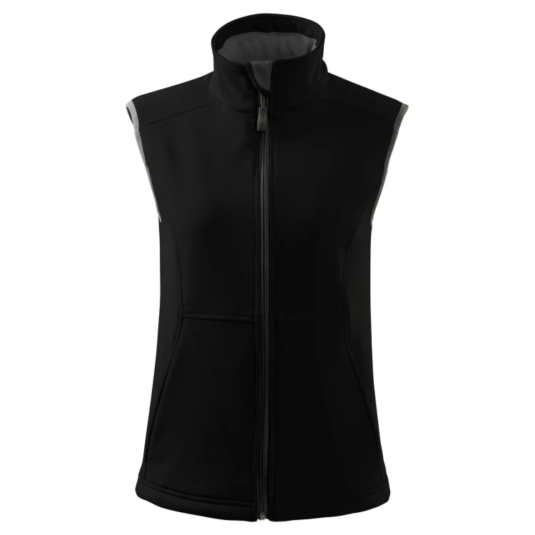 Chaleco softshell de mujer con forro polar