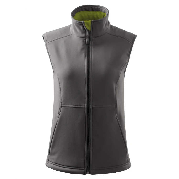 Chaleco softshell de mujer con forro polar