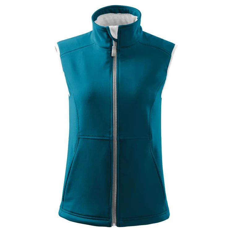 Chaleco softshell de mujer con forro polar