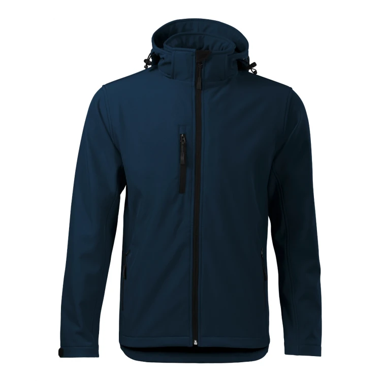 chaqueta técnica impermeable para hombre con capucha desmontable malfini performance