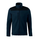 Giacca in pile RIMECK mod. Effect con finitura antipilling, indossata, dettaglio materiale e cuciture