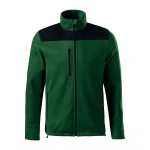 Giacca in pile RIMECK mod. Effect con finitura antipilling, indossata, dettaglio materiale e cuciture