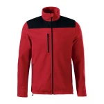 Giacca in pile RIMECK mod. Effect con finitura antipilling, indossata, dettaglio materiale e cuciture