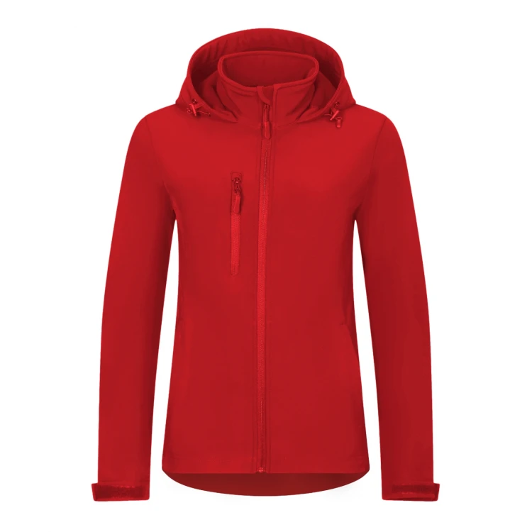 Chaqueta softshell para mujer MALFINI Trail con capucha