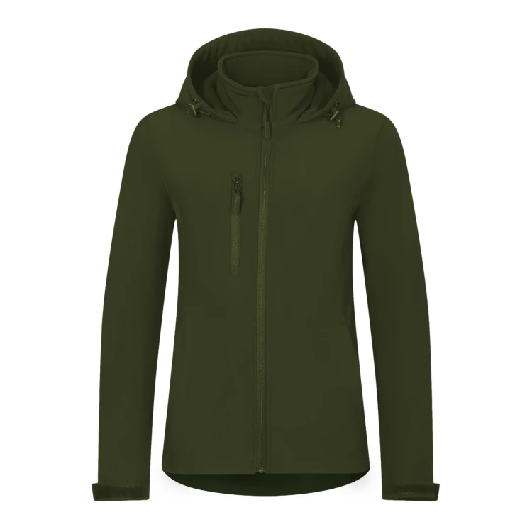 Chaqueta softshell para mujer MALFINI Trail con capucha
