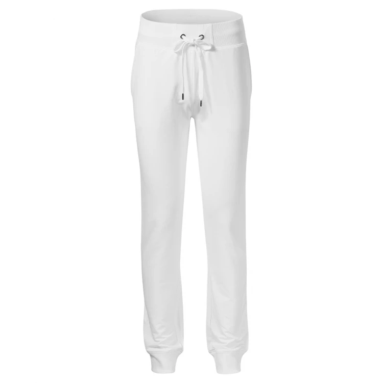 Pantalone tuta MALFINI Rest in cotone grigio, vista frontale completa da personalizzare